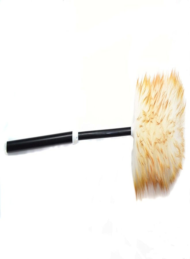 Surell Duster - Lambswool Feather Duster with Extendable 30" Handle - Anti Static Shearling Duster Head for Cleaning Cars, Ceiling Fans, Furniture, Blinds - Perfect Housewarming Gift - Image 1